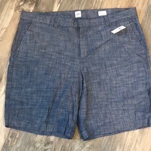 NWT Gap Chambray Bermuda shorts size 20